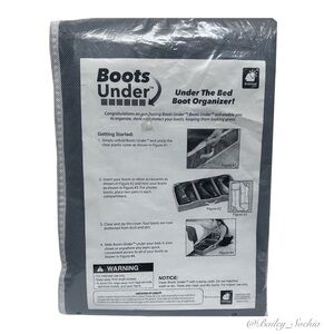 NWT Boots Under Bed Organizer
